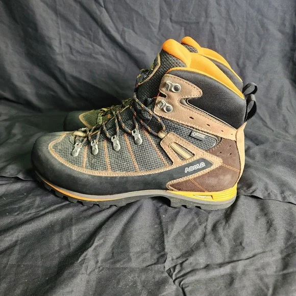 ASOLO Shiraz GV Mid GTX Waterproof Hiking Backpacking Boots Men's US 13 - Picture 2 of 7